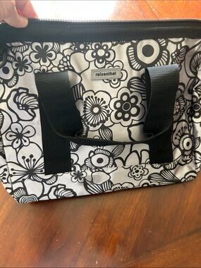 Reisenthel Black & White Floral Tote  Reisenthel Allrounder
